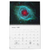 Calendrier 2021 Univers de l'astronomie spatiale NASA Nebulae (Jan 2027)