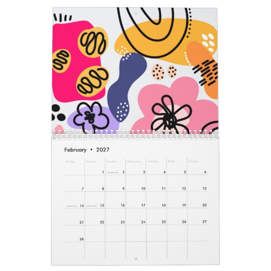 Calendrier 2022 (Feb 2027)