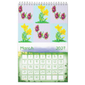 Calendrier 2022 ARTWORKSBYSARR / ZAZZLE (Mar 2027)