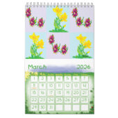 Calendrier 2022 ARTWORKSBYSARR / ZAZZLE (Mar 2026)