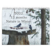 Calendrier 2022 Calendar Nature in Winter  (Protection)