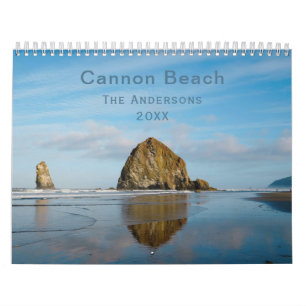 Calendrier 2022 Cannon Beach Oregon Photographie de famille