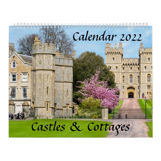 Calendrier 2022 Châteaux & Cottages (Protection)