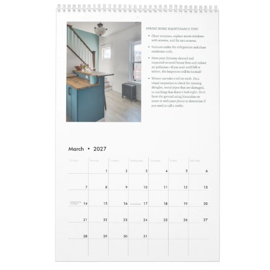 Calendrier 2022 de la Chicago Bungalow Association (Mar 2027)