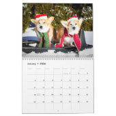 Calendrier 2022 des Bumbles et Dawgins Corgi (Jan 2026)