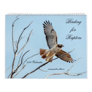 Calendrier 2022 des oiseaux pour les rapaces