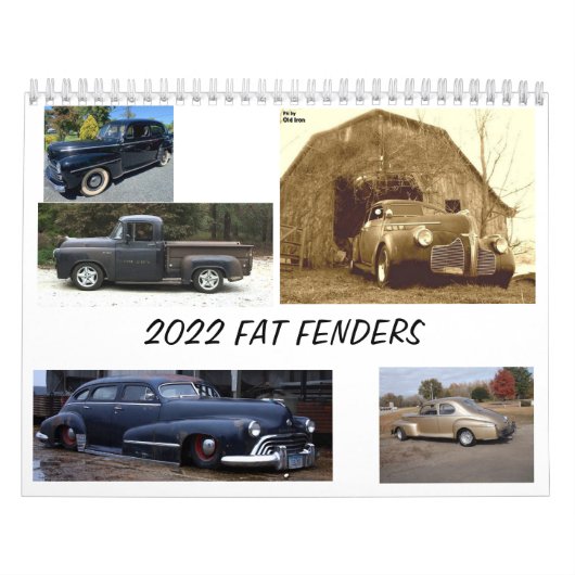 Calendrier 2022 Fat Fenders (Protection)