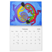 Calendrier 2022~Lizards dans lunettes de soleil (Feb 2026)