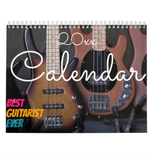 Calendrier 2022   Meilleur cadeau pour un guitaris