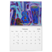 Calendrier 2022 ~ Musique (Feb 2026)