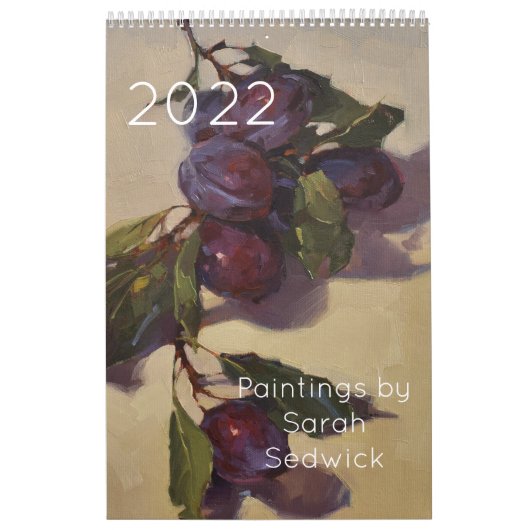 Calendrier 2022: Peintures de Sarah Sedwick (Protection)