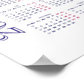 Calendrier 2022 Poster Jardins bahá'ís, Haïfa, Isr (Coin)