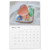 Calendrier 2022 sur le verre de mer (Feb 2027)