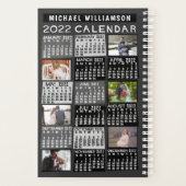 Calendrier 2022 (Voir la description pour la nouve (Dos)