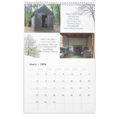 Calendrier 2022 Walden Pond : taille 11 x 17 d'une page (Mar 2026)
