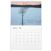 Calendrier 2022 Walden Pond : taille 11 x 17 d'une page (Feb 2026)