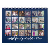Calendrier 2023 - 24 Photo - 2 Par Mois Famille Moderne - Mar (Protection)