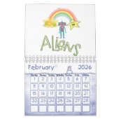 Calendrier 2023 Aliens, Espace, astronautes (Feb 2026)