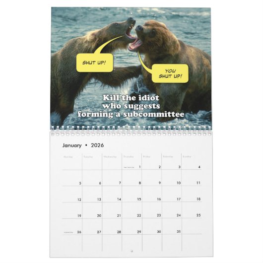 Calendrier 2023 "Animaux au travail" (Jan 2026)