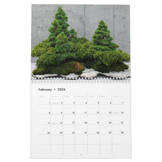 Calendrier 2023 avec Bonsai (Feb 2026)