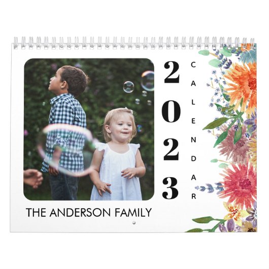 Calendrier 2023 Avec Vacances Famille Photos Plani (Protection)
