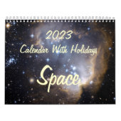 Calendrier 2023 Calendar With Holidays (Protection)