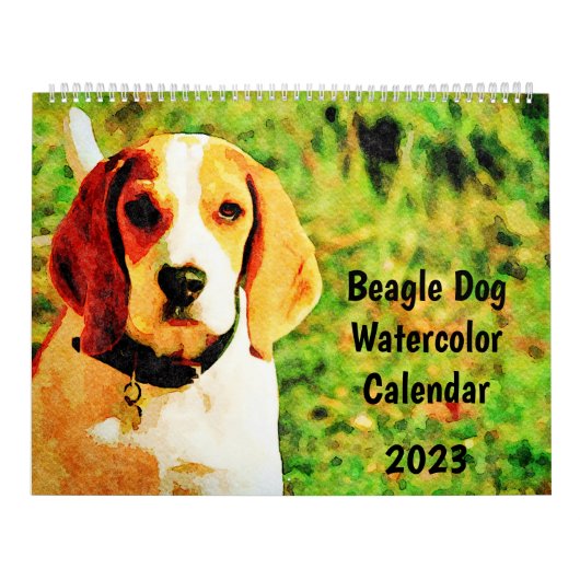 Calendrier 2023 Cheeky Beagle Chien Mama propriétaire Lover c (Protection)