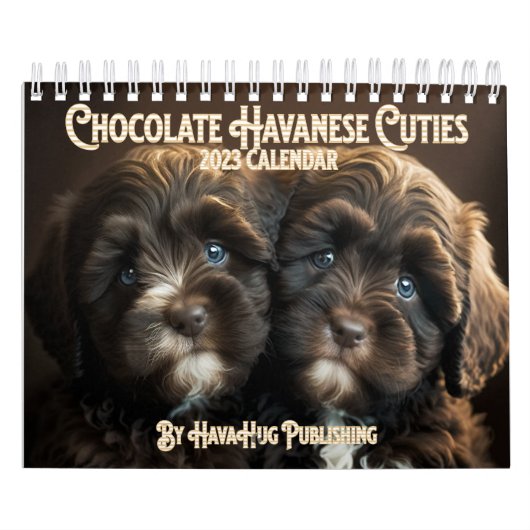 Calendrier 2023 Chocolat Havanais Chiot par HavaHu (Protection)