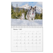 calendrier 2023 de husky dog (Feb 2027)