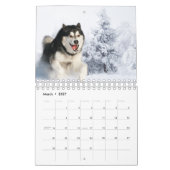 calendrier 2023 de husky dog (Mar 2027)
