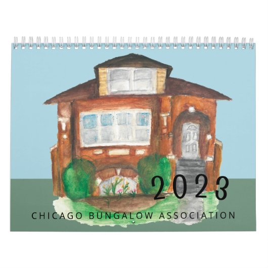 Calendrier 2023 de la Chicago Bungalow Association (Protection)