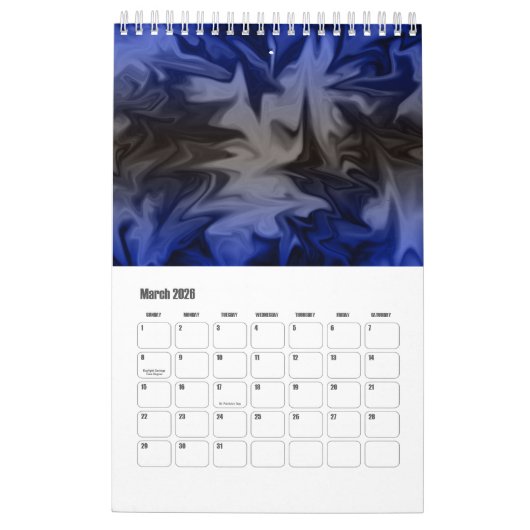 Calendrier 2023 de l'art Abstrait (Mar 2026)