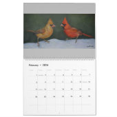 Calendrier 2023 de l'art faunique par Charlotte Ye (Feb 2026)