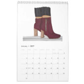 Calendrier 2023 des chaussures de mode (Jan 2027)