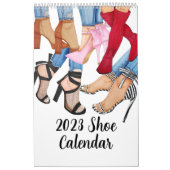 Calendrier 2023 des chaussures de mode (Protection)