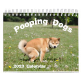 Calendrier 2023 Des Chiens De Pooping (Protection)