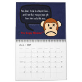 Calendrier 2023 Employé Customisé mécontent 12 mois (Mar 2027)