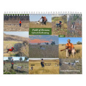 Calendrier 2023 Field of Dream Upland Birdhunting Calendar (Protection)