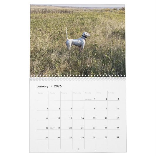 Calendrier 2023 Field of Dream Upland Birdhunting Calendar (Jan 2026)