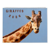 Calendrier 2023 girafes (Protection)