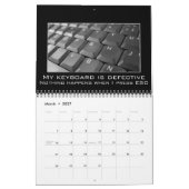 Calendrier 2023 Humour décourageant et démotivationnel (Mar 2027)