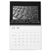 Calendrier 2023 Humour décourageant et démotivationnel (Mar 2026)