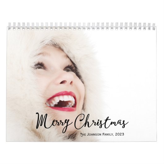 Calendrier 2023 joli Joyeux Noël (Protection)