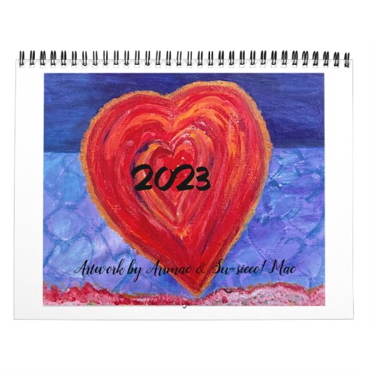 Calendrier 2023 —Oeuvre d'Arrmac & Su-sieee ! Mac (Protection)