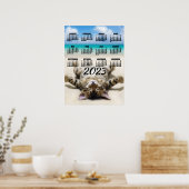 Calendrier 2023 Poster de Chat qui se fait bronzer (Cuisine)