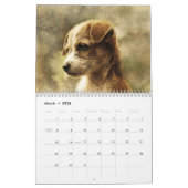 calendrier 2023 pour chiens mignons (Mar 2026)