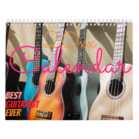 Calendrier 2023 Pour un guitariste (Protection)