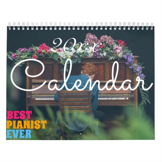Calendrier 2023 Pour un pianiste (Protection)