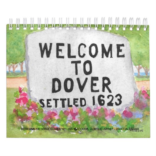 CALENDRIER 2023 - ROSEANN MESERVE ARTISTE (Protection)