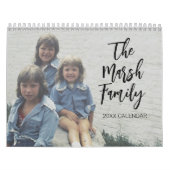 Calendrier 2023 Simple moderne photo personnalisée - 14 image (Protection)